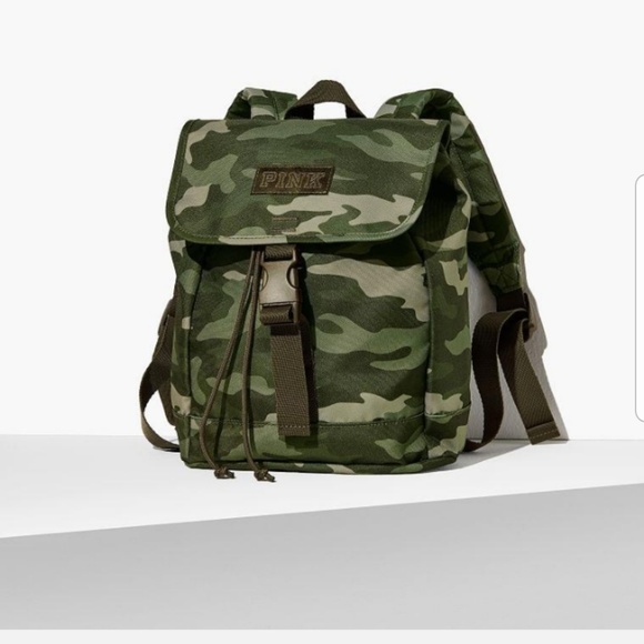 PINK Victoria's Secret Bags Last One Vs Pink Camo Mini Backpack